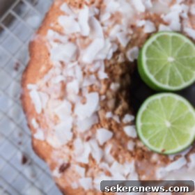 Fragrant Coconut Cardamom Lime Cake 6 Coconut Cardamom Lime Tea Cake