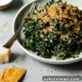 Signature Kale Caesar 14 The Ultimate Kale Caesar Salad with Crispy Breadcrumbs