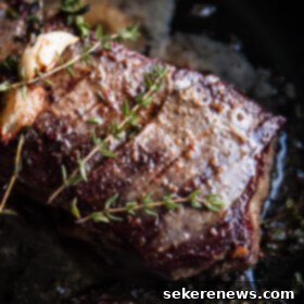 Butter Kissed Flank Steak 3 Butter Basted Flank Steak
