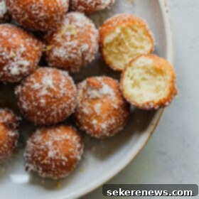 Pillowy Ricotta Doughnuts with Citrus Cardamom Sugar 14 Ricotta Donut Holes