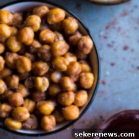 Tangy Roasted Chickpea Crunch 2 Salt and Vinegar Roasted Chickpeas