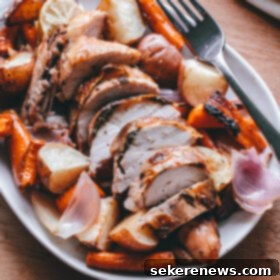 Simple Herb-Roasted Chicken and Veggies 7 Simple Herb Roasted Chicken with Mixed Vegetables
