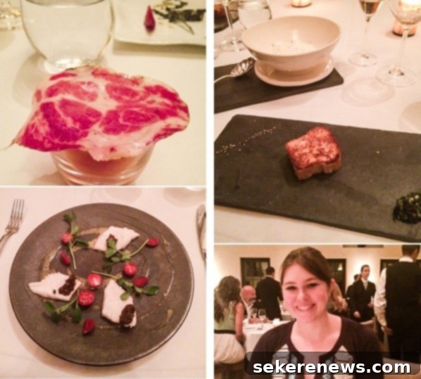 More artful small dishes including seafood