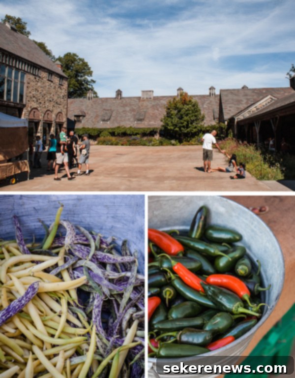 Exterior view of Blue Hill at Stone Barns restaurant