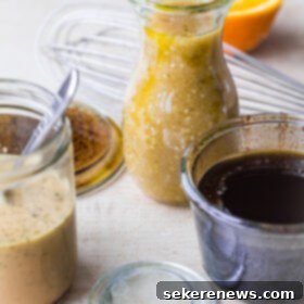 Trio of Effortless Daily Vinaigrettes 7 3 Easy Everyday Salad Vinaigrettes