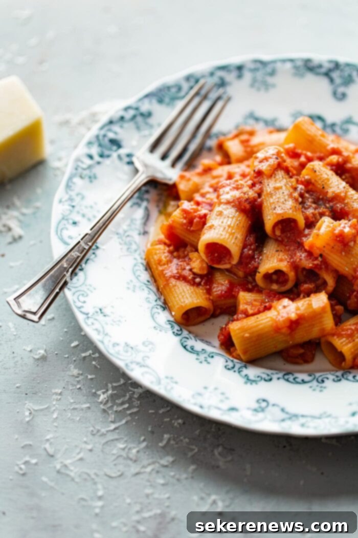 Classic Amatriciana Pasta 2 Pasta Amatriciana