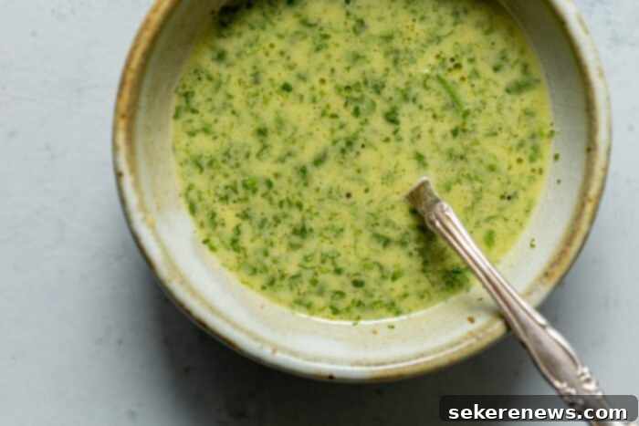 Blistered Snap Beans with Zesty Cilantro Dressing 9 Cilantro Vinaigrette