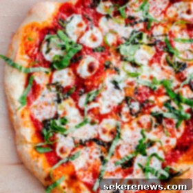 The Ultimate Homemade Margherita Pizza 2 The BEST Homemade Margherita Pizza. Made in a standard kitchen oven!