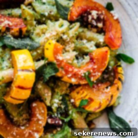 Autumn Roasted Delicata Squash Pasta with Walnut Sage Pesto 12 img 25918 11