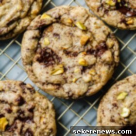 Orange Pistachio Chocolate Chip Cookies 10 Orange Pistachio Chocolate Chunk Cookies