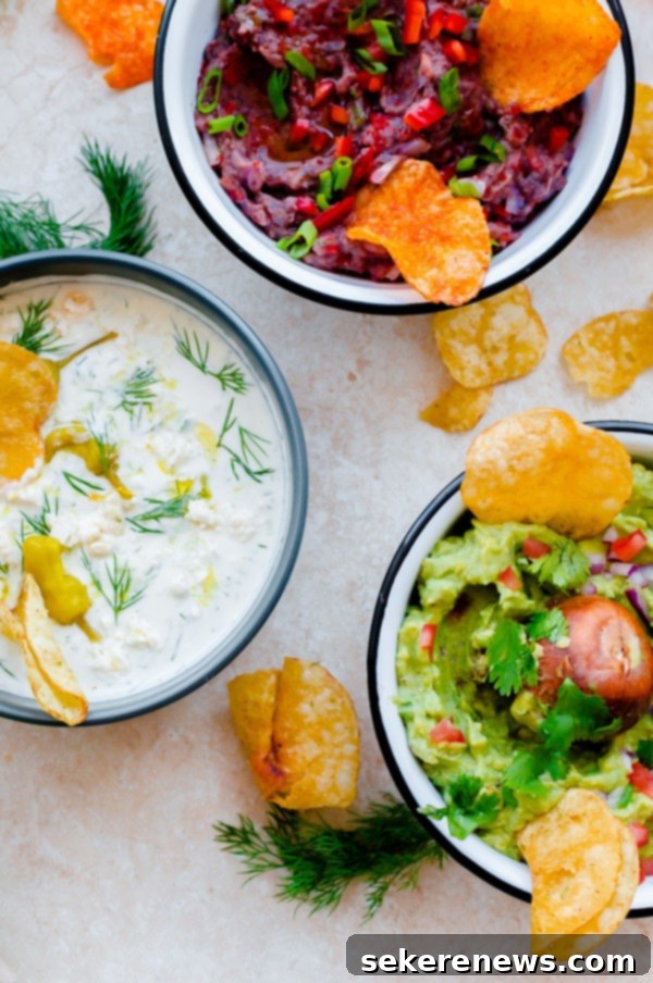 Whip Up These 10 Last-Minute Thanksgiving Appetizers 3 Kettle Chips and Dip Guide - a delicious and simple Thanksgiving appetizer option.