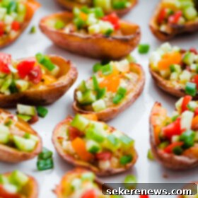 Greek Hummus Potato Boats 7 Healthy Oven Roasted Potato Skins with Hummus