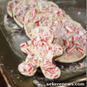 Festive Homemade Peppermint Bark 7 Homemade Peppermint Bark