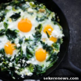 Wild Dandelion and Egg Skillet 7 Sautéed Dandelion Greens with Eggs