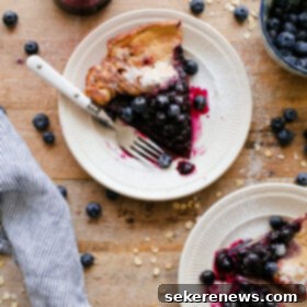 Gluten Free Dutch Baby Blueberry Maple Bliss 2 Gluten Free Dutch Baby with Blueberry Maple Syrup. This easy Dutch baby recipe is 100% whole grain and made with gluten free rolled oats!