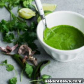 Vibrant Green Chile Adobo 2 Green Chile Adobo Sauce