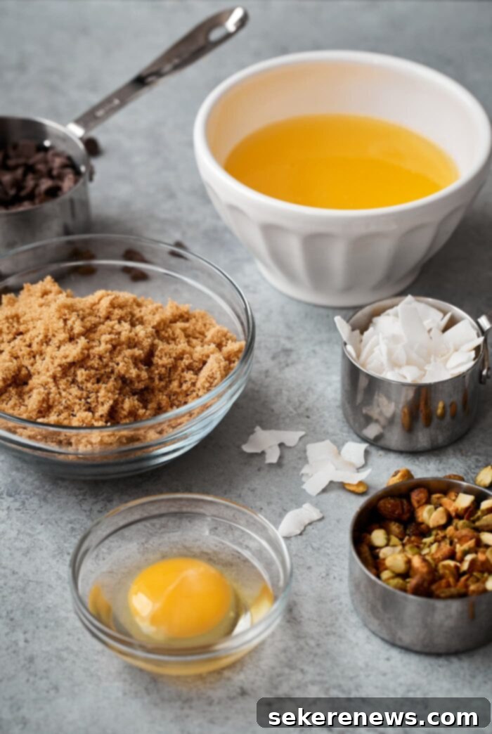 Easy Blondie Recipe and Flavor Variations 3 Easy Blondie Recipe Ingredients
