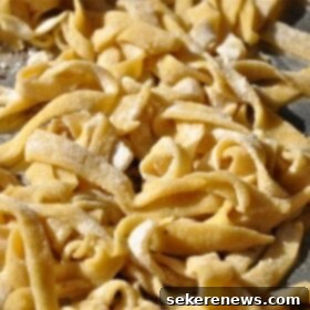 Creamy Wild Mushroom Fettuccine 3 Homemade Pasta Noodles