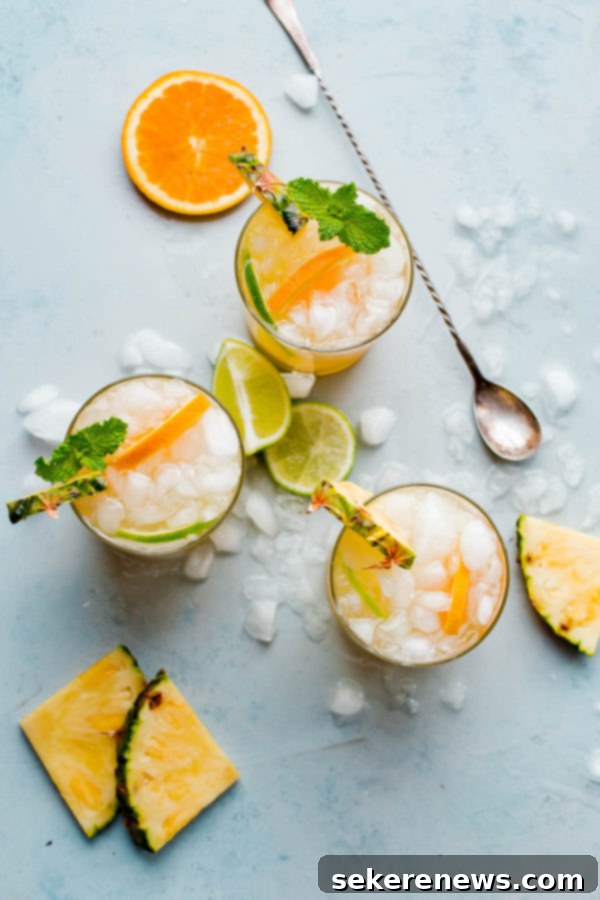 Tropical Ginger Zinger 6 Pineapple Punch Recipe