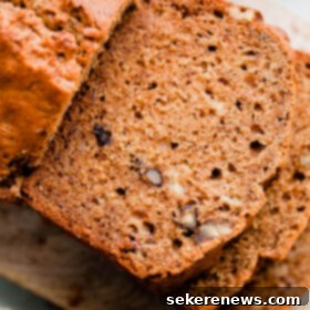 Classic Banana Walnut Bread 4 Banana Walnut Bread