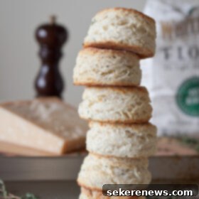Buttery Parmesan Thyme Buttermilk Biscuits 11 Parmesan Thyme Buttermilk Biscuits