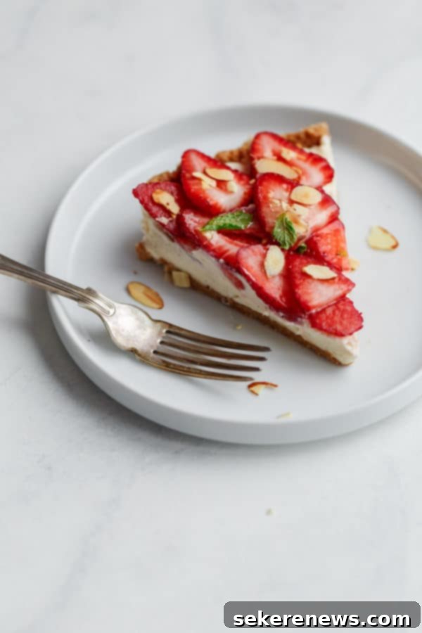 Strawberry Mascarpone Tart 4 No Bake Strawberry Tart