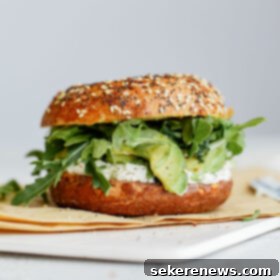The Ultimate Everything Bagel Sandwich 2 Everything Bagel Sandwich