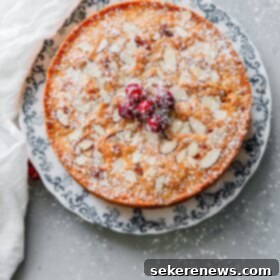 Yuletide Cranberry Cake 2 Cranberry Christmas Cake