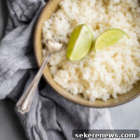Heavenly Coconut Rice 6 Coconut Rice