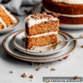 Zesty Lemon Cream Cheese Carrot Cake 4 Carrot Cake with Pineapple and Coconut layers and lemon cream cheese frosting
