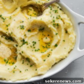 Creamy Yukon Gold Mashed Potatoes 6 Yukon Gold Mashed Potatoes with Chives