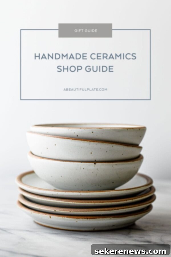 Handmade Ceramic Gift Guide Handmade Ceramics Shop Guide: Discover Unique Pottery