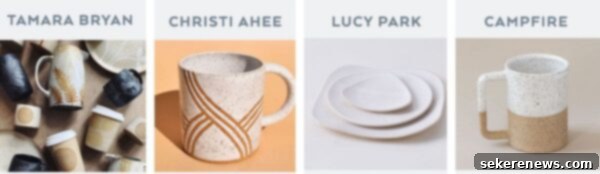 Ceramic Gift Guide Curated Handmade Ceramic Collection