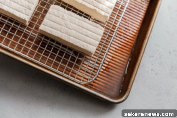 Crispy Tofu Secrets Pressing Revealed 10 Pressed Tofu with Excess Liquid Drained