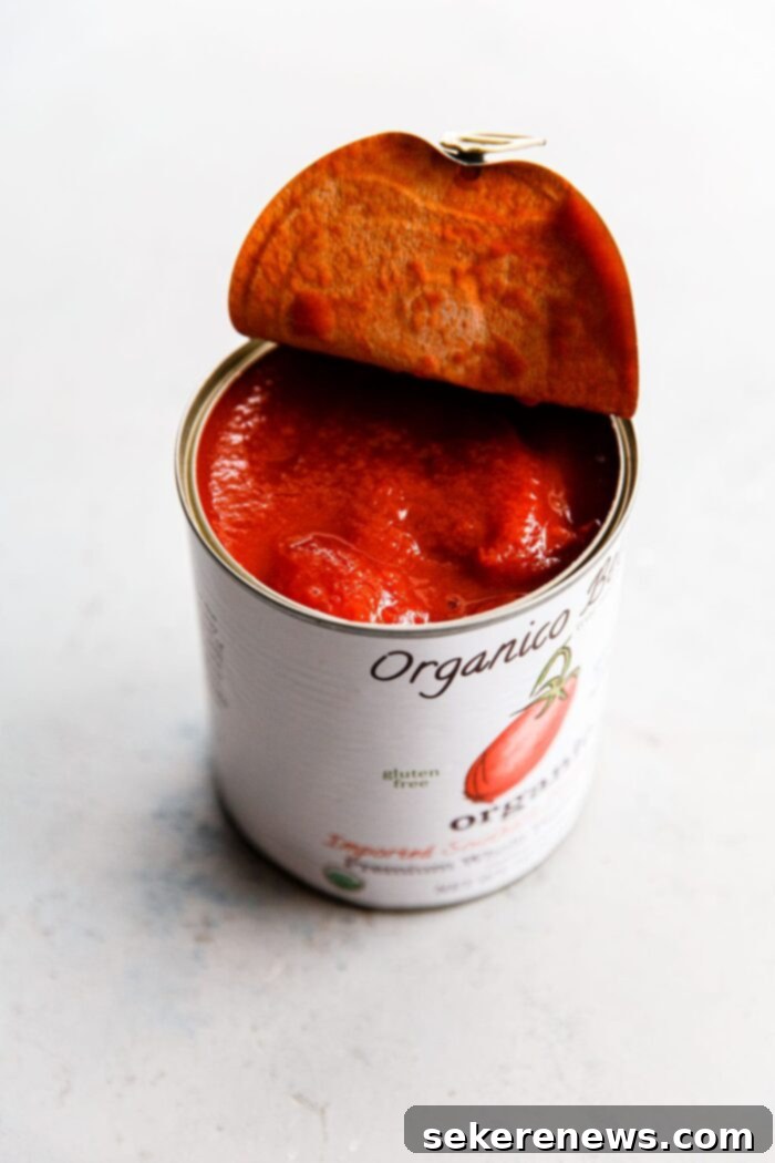 Perfect Homemade Pizza Sauce 3 Organico Bello Canned Tomatoes