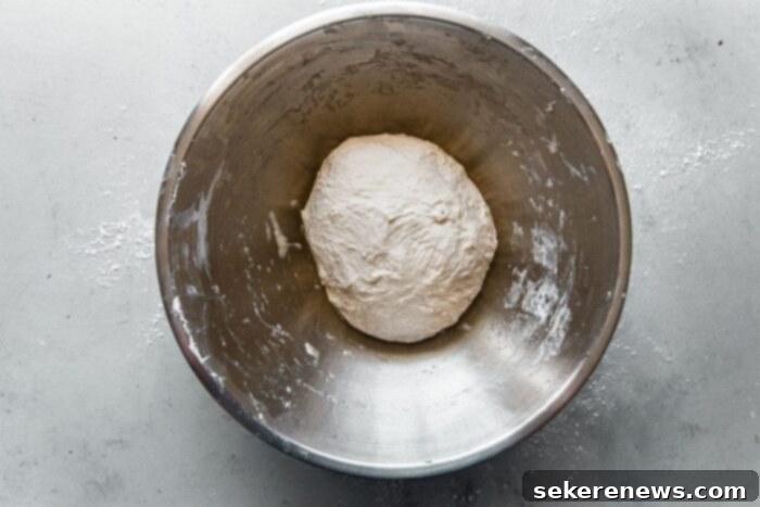 Perfect Sourdough Pizza Dough 9 Sourdough Pizza Dough Before Proofing
