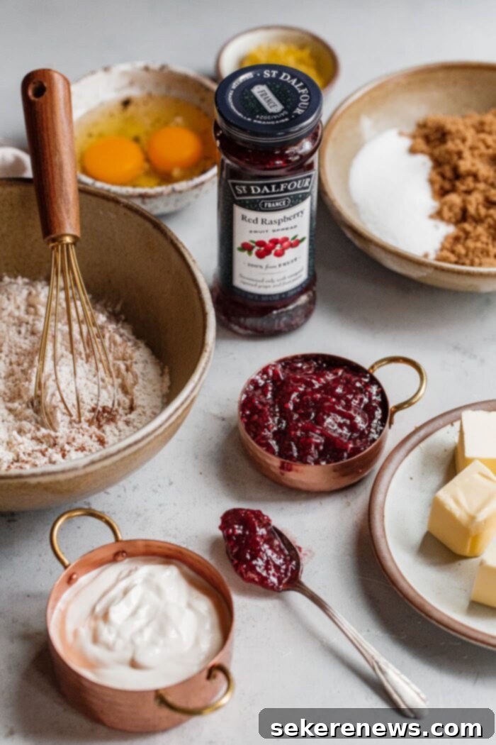 Toasted Hazelnut Raspberry Crumble 6 Hazelnut Raspberry Crumb Cake Ingredients