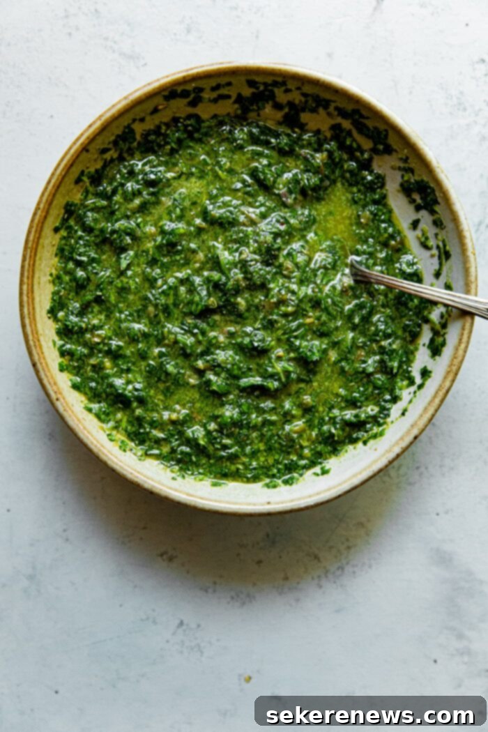 Garden Green Zest 2 Green Herb Salsa Verde