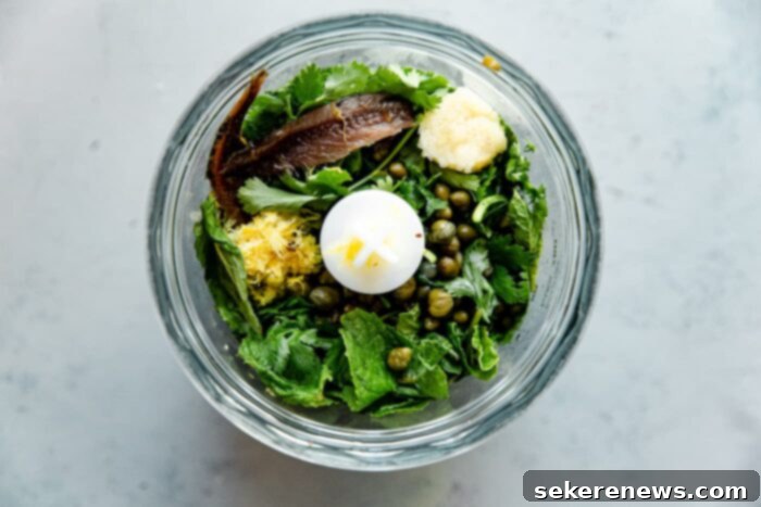 Garden Green Zest 5 How to Make Herb Salsa Verde