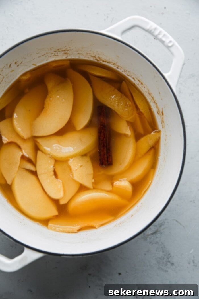 Golden Poached Quince 11 Poached Quince in Pot
