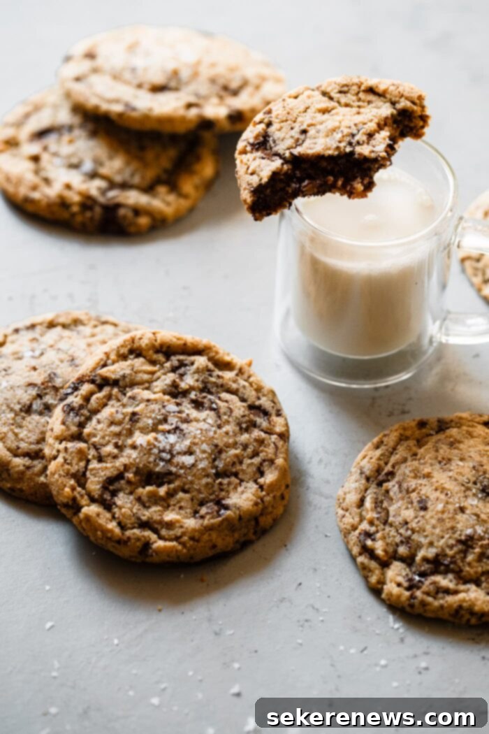 Signature Chocolate Chunk Cookies 2 Chocolate Chunk Cookies with Milk