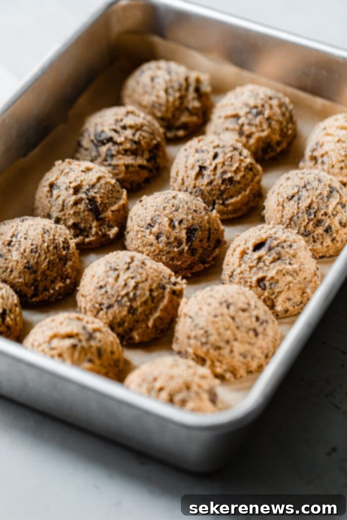 Signature Chocolate Chunk Cookies 7 How to Freeze Cookie Dough