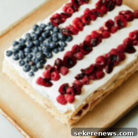Patriotic Pride Cake 15 American Flag Cake
