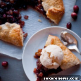 Delightful Cranberry Raisin Tart 8 Cranberry Raisin Tart