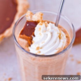 Pumpkin Pie Revival Milkshake 8 Leftover Pumpkin Pie Milkshake