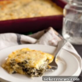 Polenta Al Forno with Collard Greens
